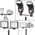 Dual Flash Bracket 8in/20.3cm Camera Mount Tripod Bracket with 1/4 Screw Hot Shoe Flash Light Bracket for LED Light Microphone 3D Stereo Stereosco...