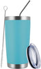 MEWAY 20oz Tumbler Cup Double Wall Vacuum Insulated Travel Mug Bulk, Stainless Steel Tumblers with Lid and Straw, Durable Powder Coated Coffee Cup...