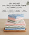 Soft&Colorful Microfiber Cleaning Cloth Suitable for All Environment. 11.8X15.7inches. 6Pcs-Pack, colorful (TW304006)...