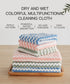 Soft&Colorful Microfiber Cleaning Cloth Suitable for All Environment. 11.8X15.7inches. 6Pcs-Pack, colorful (TW304006)...