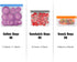 Lerine 6 Pack Reusable Gallon Freezer Bags Dishwasher Safe, BPA Free Reusable 1 Gallon Bags Silicone, Leakproof Reusable Storage Bags for Marinate...
