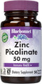 Bluebonnet Nutrition Zinc Picolinate, Hormonal & Immune, Prostate Health, Skin, Vegan, Non GMO, Gluten, Soy & Milk Free, Kosher, White, 50 Count...