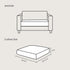 SUBRTEX Couch Slipcover RV Seater Slip Covers Loveseat Stretch Durable Sofa Spandex Elastic Furniture Protector for Settee Seat for Replacement in...