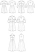 McCall Pattern Company McCall's Women's Sleeveless and Short Sleeve Button Up Dress Sewing Patterns, Sizes 14-22,White...