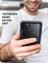 i-Blason Ares Series for iPhone 11 Pro 5.8 Inch (2019 Release), Rugged Clear Bumper Case with Built-in Screen Protector (Blue)...