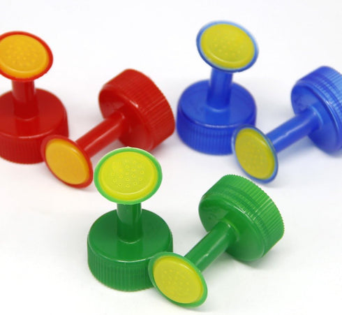 Coolrunner Bottle Cap Sprinkler PVC Plastic Watering GB 28mm caliber Little Nozzle Sprinkler Head Watering Vegetables Mist Nozzle (12)...