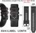 for Garmin Instinct Watch Band,YOOSIDE 22mm Quick Fit Silicone Sport Waterproof Replacement Watch Band Strap for Garmin Instinct/Fenix 5/5 Plus/Fo...
