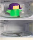 Asltw Angry Mama Microwave Oven Cleaner, Fast Action Steam Kitchen Gadget, Just Add Vinegar and Water (Green)...