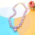 JNF Crystal Rhinestone Choker Collar Necklace For Women Colorful Bling Neck Chain Trendy Sparkly Statement Piece Crystal Rhinestone Heart Bib Neck...