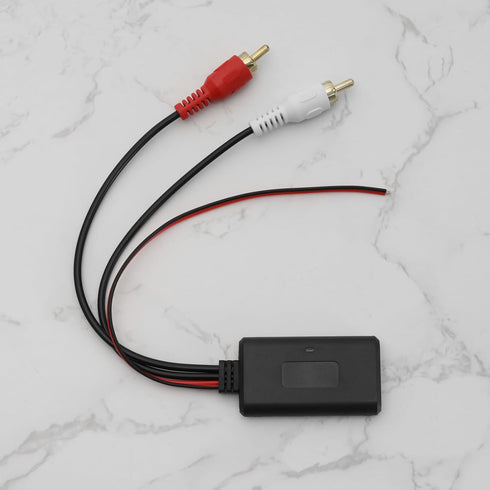 Car Bluetooth 5.0 Audio Adapter 2 RCA Input Wireless Bluetooth AUX Module Adapter Cable for Car Radio Stereo Speaker 25.5cm Length...