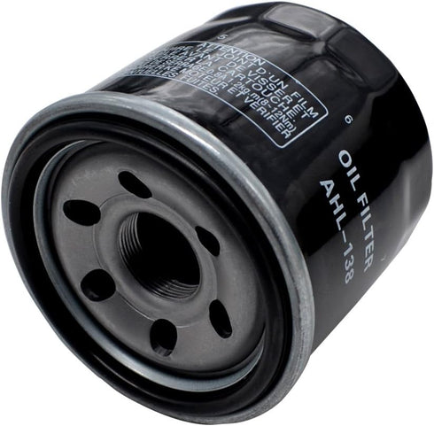 AHL 138 Oil Filter for Suzuki LTF500F LTF 500F LTF500 LTF 500 F Vinson 4X4 500 2002 2003 2004 2005 2006 2007/ LTF500F Quadrunner 500 1998 1999 200...