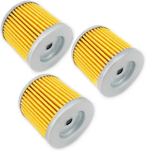 KN-131 Oil Filter Fit for Hyosung Vehicles GA125 97-01 GF125 98-03 Suzuki DR100 83-90(3 Pack)...