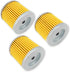 KN-131 Oil Filter Fit for Hyosung Vehicles GA125 97-01 GF125 98-03 Suzuki DR100 83-90(3 Pack)...