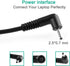 26W 12V 2.2A AC Adapter Charger Fit for Samsung Chromebook 3 XE500C13 XE501C13 XE500C12 PA-1250-98 PA-1250-96 W14-026N1A BA44-00322A PA3N40W AD-26...