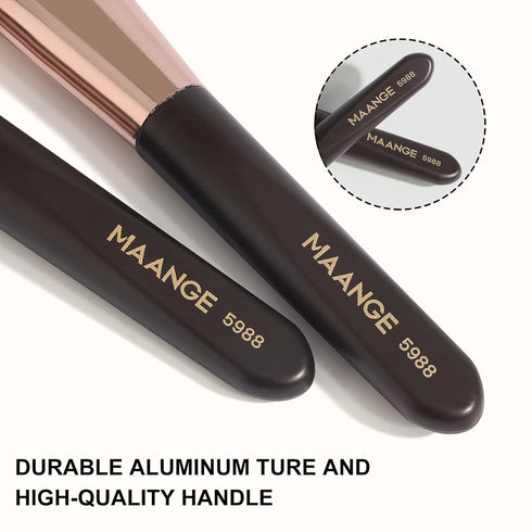 Makeup Brushes 10 Pcs Makeup Brush Set Professional Premium Synthetic Foundation Brush Blending Face Powder Eye Shadows Blush Make up Brushes with...