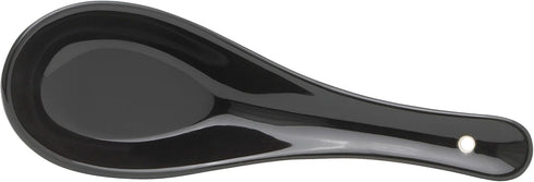 Helen’s Asian Kitchen Chinese Soup Spoon, 5.75-Inches, 1-Ounce, Black Ceramic...