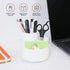 Desk Pencil Pen Holder, 3 Slots 360-Degree Spinning Organizers, Desktop Storage Organizers Stationery Supplies, Cup, Cute Cup Pot for School, Offi...
