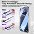2+2 Pack - for iPhone 15 Pro Max Anti-Spy Privacy Screen & Camera Lens Protectors Easy Install with Auto-Alignment Kit, Anti-Dust, Bubble-Free & F...