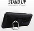 Shields Up OnePlus 7/6T Carbon Case | 10ft Drop Tested | Ultra Slim, Lightweight, Scratch Resistant, Shockproof | Kickstand - Black...