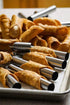 Screw Croissant Molds, VolksRose 12 PCS Non-stick Stainless Steel Waffle Cone Roll Pastry Cream Horn Forms Pancake Making Tool Cannoli Tubes DIY S...