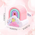 Cute Pencil Sharpener, Kawaii Sharpener Small Handheld Cartoon Pencil Sharpener, Fun Manual Pencil Rainbow Sharpener for Home School Office Suppli...
