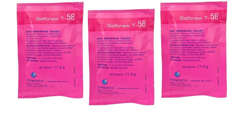 Safbrew T-58 (3 Count 11.5 g Packs)...