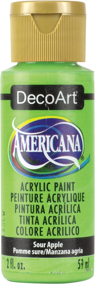 DecoArt Americana Acrylic Paint, 2-Ounce, Sour Apple...
