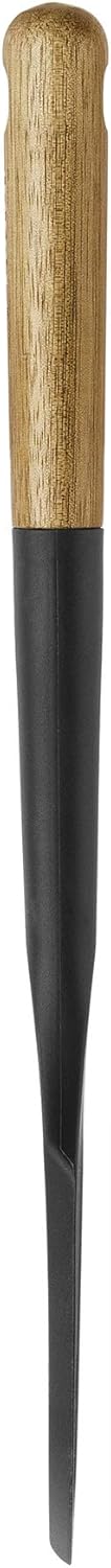 STAUB Silcone Spatula, Great for Mixing, Folding, Scraping, and Spreading, Durable BPA-Free Matte Black Silicone, Acacia Wood Handles, Safe for No...
