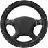 Wicca Wiccan Pentacle Star Black Cat Steering Wheel Cover Car Accessories Cute for Women Girls Girly Universal 15 Inch Neoprene Auto Interior Deco...