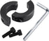 2Packs Fix Sinking Office Chair, Steel Gas Lift Cylinder Clamp Holder, Office Chair Saver Kit Adjust Chair Height and Stop Sinking without Cylinde...