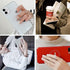 Cell Phone Ring Holder Stand 2 Packs Sliver, Glitter Diamond Phone Ring Finger Kickstand Universal 360 Degree Rotation,Clear Phone Ring Grip Compa...