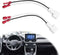 2Pcs 72-8104 Speaker Harness Adapte Compatible with Toyota Tacoma Tundra Camry Corolla 4 Runner Scion Pontiac Car Front and Rear Door Speaker Wire...