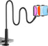 Gooseneck Phone Holder for Bed, Flexible Lazy Arm Mount 360 Adjustable Mobile Phone Clamp Bracket Stand Desk for iPhone 12 Mini Pro, 13, 11 Pro Xs...