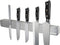 Magnetic Knife Holder for Wall, Stainless Steel Knife Magnetic Strip for Refrigerator with Strong Adhesive Tape, Kitchen Storage Magnetic Knife Ba...