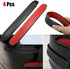 sundan 4pcs Black Anti-Collision Patch Bumper Guard Strip Anti-Scratch Bumper Protector Trim Universal for Cars SUV Pickup Truck...