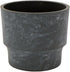 The HC Companies 7 Inch Sprite Round Planter - Small Plastic Plant Pot with Drainage for Indoor Outdoor Plants, Faux Concrete...
