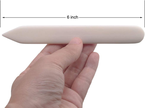 VENCINK Genuine Bone Folder Paper Creaser Crafts Scoring Folding Creasing Paper Crafting Tool Set for DIY Handmade Leather Burnishing Bookbinding ...