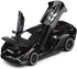 Lambo Toy Car Sian FKP3 Die-Cast Car Model with Lights and Sound Pull Back Toy Car for Boys Age 3 4 5 6 + Year Old (Black)...