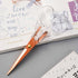 Scissors Rose-gold, Stainless Steel Blade with Acrylic Handle, All Purpose Scissor for Office, School, Home, Fabric Shears, Tijeras...