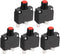 uxcell AC 125V/250V 15A Push Button Circuit Breaker for Air Compressor 5 Pcs...