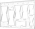 Router Clip Butterfly Inlay Template Woodworking Decoration Router Fixture Template, Butterfly Inlay Template Decoration Router and Woodworking De...