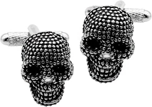 Personalized Skull Cufflinks Funny Cufflinks for Men Unique Cufflinks 3D Designs for Men's Shirts and Dresses Halloween Gifts...