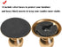 Set of 2 Gold Candlestick Metal Pillar Candle Holders, Flameless Candlestick Holders Stand Centerpieces Decoration Ideal for Weddings, Special Eve...