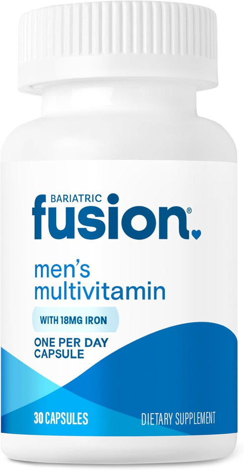 Bariatric Fusion One Per Day Bariatric Multivitamin with Iron for Men | with Prostate and Heart Support Vitamins* | Gastric Bypass and Sleeve Gast...