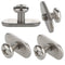 4 Pcs 316 SS Kayak Rail/Track Screws, Track Nuts w' 4 pcs M5 Long Screws and 4 Pcs Short Screws, Mounting Replacement Kit for Kayaks Rails...