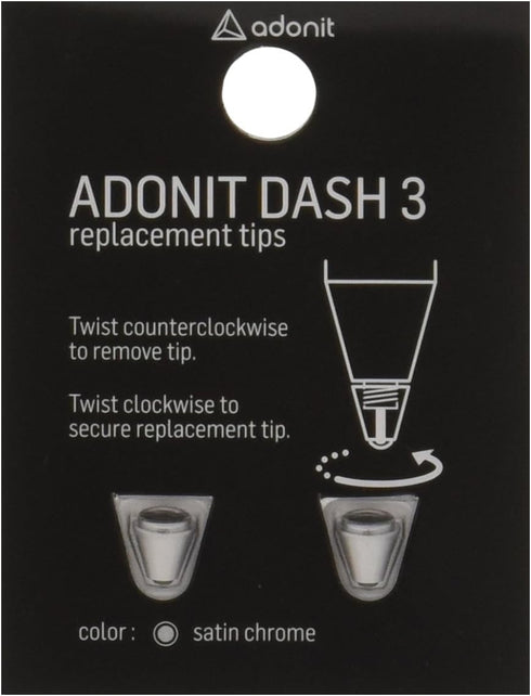 adonit Dash 3 Replacement Tip (2-Pack)...