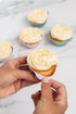 The Silicone Kitchen Reusable Silicone Baking Cups Silicone Muffin Liners for Cupcakes, BPA Free, Jumbo, 12 Pack, Pink Gray Blue...