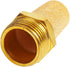 Quickun Air Pneumatic Mufflers, 1/8" Male Thread Sintered Bronze Exhaust Muffler Silencer (Pack of 3)...