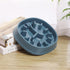 Slow Feeder Dog Bowl, Small Medium Breed Dog Cat Food Bowls Durable Non Skid Pet Bowl Preventing Choking Healthy Design Slow Feeding Dog Bowl Slow...