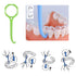 4 Pcs Remover Tool Clear Aligner Removal Tool for Invisible Removable Braces (green)...